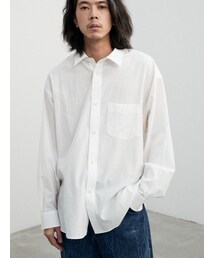 LIDNM | HICOUNT WASHER TWILL SHIRT(シャツ/ブラウス)