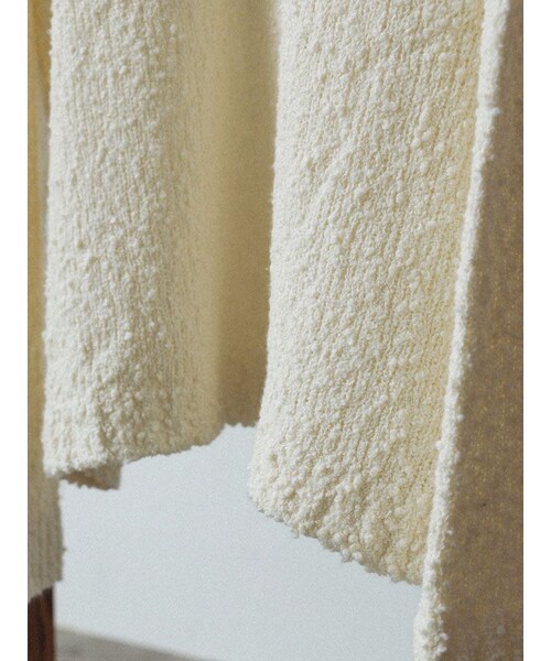 LIDNM（リドム）の「SKIPPER KNIT POLO（ニット/セーター・メンズ・ホワイト/グレー・S/M/L）」の15枚目の写真