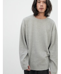LIDNM | SILK BREND WAFFLE LS-T(Tシャツ/カットソー)