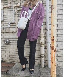 Oversized CPO Jacket (light purple)