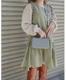 Oversized Waffle Thermal Tops (beige)