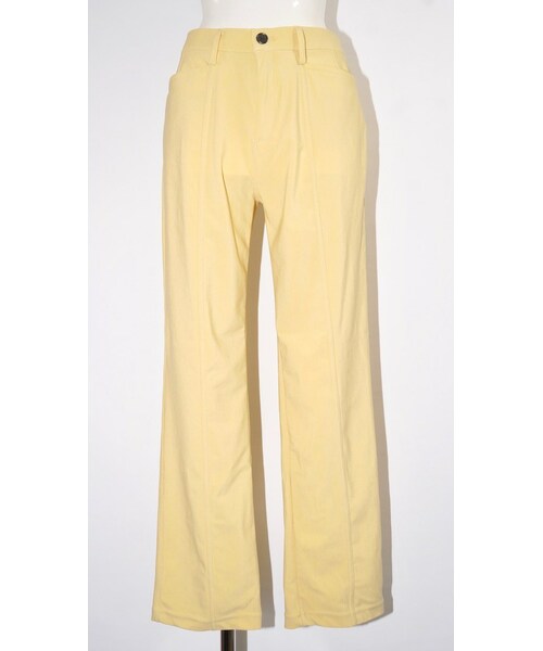 A.D.G（エーディージー）の「High Waist Stretch Pants（lemon yellow）（その他パンツ・レディース・イエロー・FREE）」の7枚目の写真