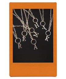 A.D.G | Initial＆Ring Necklace(ネックレス)