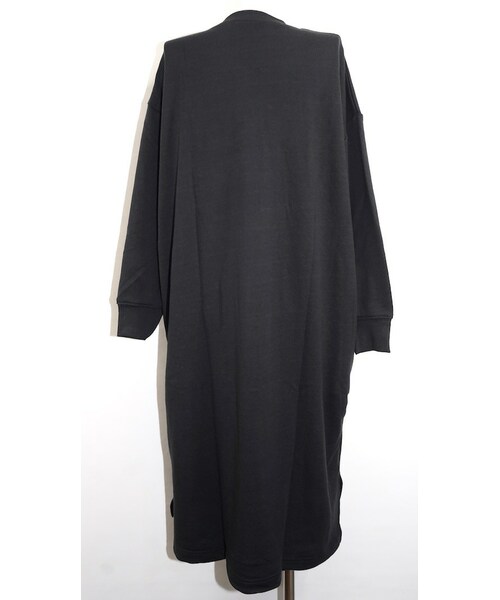 A.D.G(エーディージー)の「College Logo Sweat Long Onepiece(black)(ワンピース・レディース・ブラック・FREE)」の9枚目の写真
