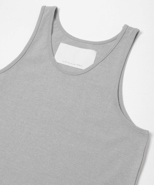 URBAN RESEARCH(アーバンリサーチ)の「nonnotte STANDARD TANK TOP(タンクトップ・メンズ・H.ASH・4/5)」の4枚目の写真