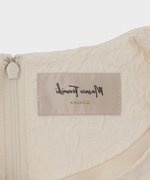 ROPE'（ロペ）の「【troisiemechaco（トロワズィエムチャコ）】×moi salon et rope EXCLUSIVE EDITION JACQUARD BLOUSE（シャツ/ブラウス・レディース・オフホワイト/ブラック・36/38）」の18枚目の写真