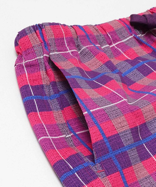 EKAL(エカル)の「White Mountaineering MADRAS CHECK SHORT PANTS(その他パンツ・メンズ・BLACK/ORANGE/PINK・2/3)」の9枚目の写真