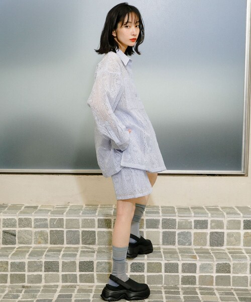 KBF（ケイビーエフ）の「サボベルトサンダル（サンダル・レディース・BEIGE/BLACK・37/38）」の9枚目の写真