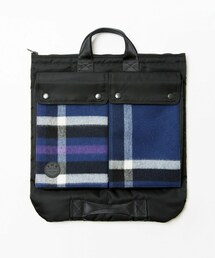 【Johnstons of Elgin / ジョンストンズ オブ エルガン】[別注]ヘルメットバッグ