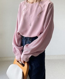 DHOLIC（ディーホリック）の「袖プリーツブラウス（シャツ/ブラウス）」