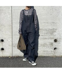 デニムサロペット