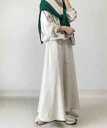 DHOLIC（ディーホリック）の「ボリュームスリーブスウェット&スカートセットアップ（スカート）」