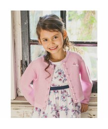 BeBe（ベベ）の「【 UVカット 】 パール ボタン カーディガン (90~140cm)（カーディガン/ボレロ・キッズ）」