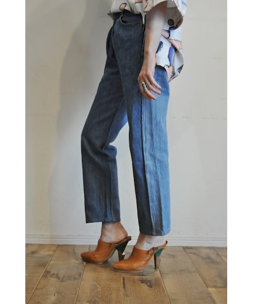リハーズオール デニムストール RehersalL RehersalL（リハーズオール）｜デニムパンツ一覧 - WEAR