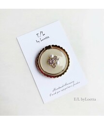 A.D.G | スマホ Ring color bijou Ⅱ(Ivory)(イヤリング)