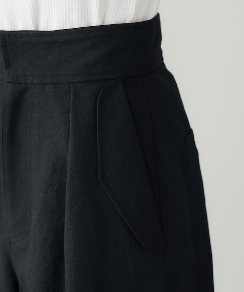 シウム WOOL WASHER SEMI WIDE CARGO カーゴパンツ S SIWEM（シウム）の「WOOL WASHER SEMI WIDE CARGO（カーゴパンツ
