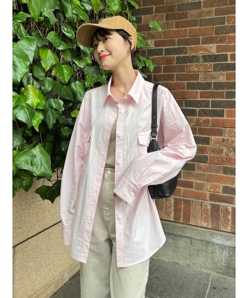 neam(ニーム)の「color over shirts(シャツ/ブラウス・レディース・ブルー/ピンク・free)」の6枚目の写真