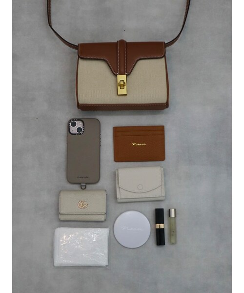 neam（ニーム）の「classical tiny bag（ショルダーバッグ・レディース・ブラウン/ブラック・free）」の3枚目の写真