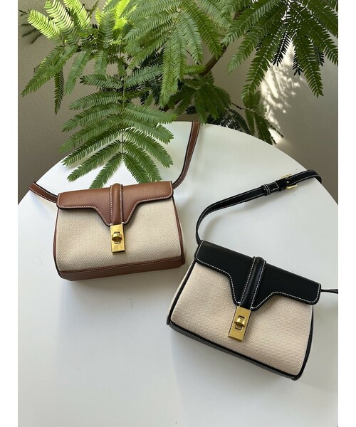 neam（ニーム）の「classical tiny bag（ショルダーバッグ・レディース・ブラウン/ブラック・free）」の6枚目の写真
