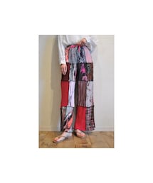 RehersalL | プリーツパッチパンツ(その他パンツ)