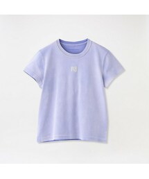 【関税込み】ESSENTIAL JSY SS TEE W/ PUFF LOGO & BOUND NECK T by Alexander Wang Puff Logo & Bound Neck Essential Jsy SS