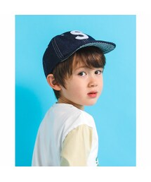 SLAP SLIP | ワッペン 付 デニム ツイル アメリカンホック キャップ (52~54cm)(キャップ)