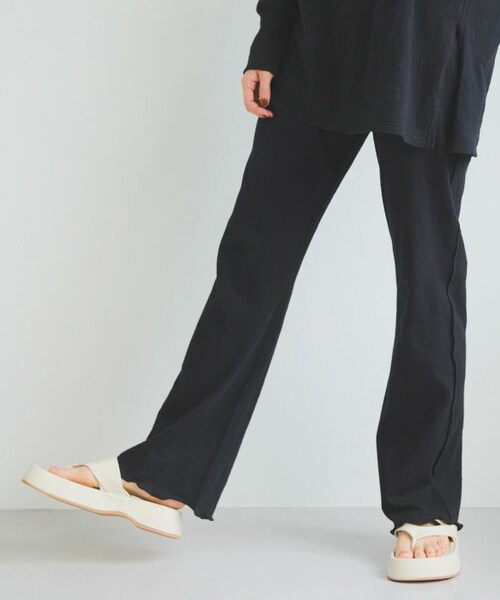 Crisp（クリスプ）の「メロウラフパンツ（その他パンツ・レディース・ブラック/グリーン/アイボリー・FREE）」の3枚目の写真