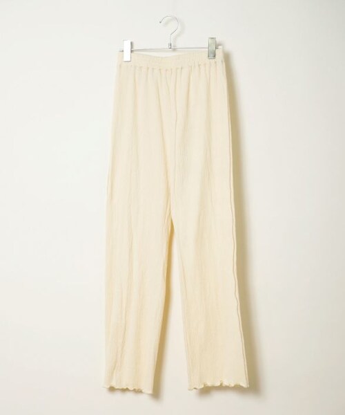 Crisp（クリスプ）の「メロウラフパンツ（その他パンツ・レディース・ブラック/グリーン/アイボリー・FREE）」の4枚目の写真