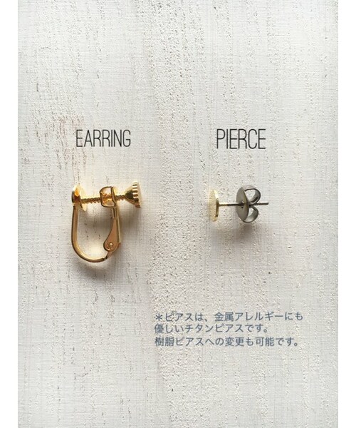 A.D.G(エーディージー)の「Triangle▽ bighoop pierce/earring(ピアス(片耳用)・レディース・その他・FREE)」の10枚目の写真