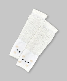 SLAP SLIP BABY | 【 日本製 】 チェリー アニマル クマ フェイス レッグウォーマー ベビー(レッグウォーマー)