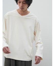 LIDNM | SILK BREND FOOTBALL LS-T(Tシャツ/カットソー)