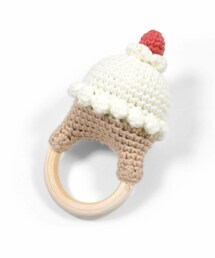 SLAP SLIP BABY | アニマル モチーフ ひつじ くま うさぎ カップケーキ 歯がため ベビー(その他ベビー用品)