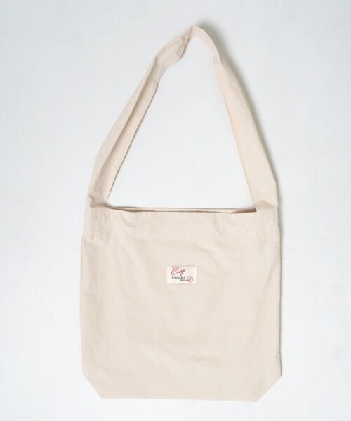 Crisp（クリスプ）の「ナイロンショルダーバッグ[c3R3205]（ショルダーバッグ・レディース・ブラック/ブラウン/アイボリー・FREE）」の4枚目の写真