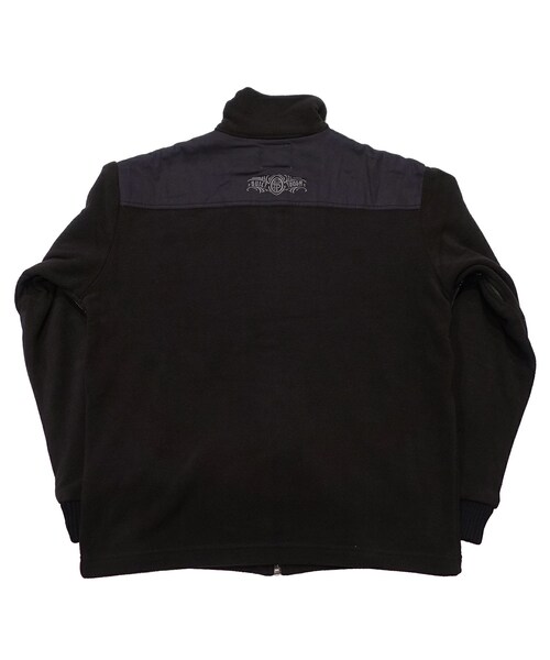 SEVENTY FOUR(セブンティーフォー)の「SEVENTY FOUR(セブンティーフォー) / ZIP UP FLEECE JACKET(STF23SS3)(ジップアップジャケット)(その他アウター・メンズ・ブラック・L)」の2枚目の写真