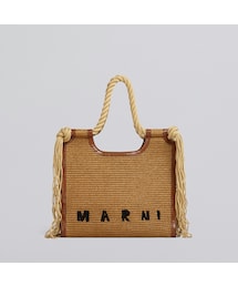 MARNI ラフィアロープハンドル付きトートバッグ MARNI ラフィアロープハンドル付きトートバッグ MARNI(マルニ