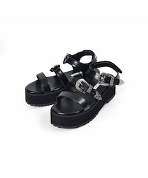 ZIDDY | バックル付きサンダル(21~24cm)(サンダル)