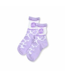 ZIDDY | 日本製カウ柄ソックス (19~24cm)(ソックス/靴下)