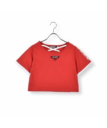 ZIDDY | 胸クロスTシャツ(130~160cm)(Tシャツ/カットソー)