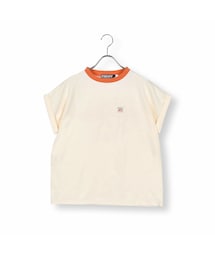 ZIDDY | バックロゴBIGリンガーTシャツ(130~160cm)(Tシャツ/カットソー)