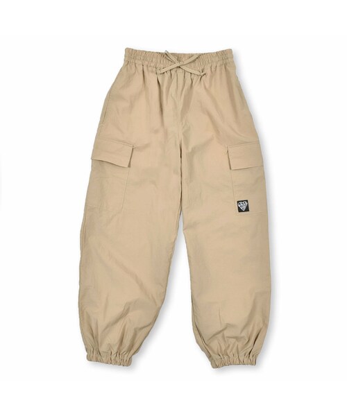 ZIDDY(ジディ)の「ナイロンカーゴパンツ(130~160cm)(カーゴパンツ・キッズ・ベージュ/ブラック・150)」の2枚目の写真