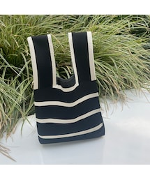 copine | ボーダーミニバッグ(ハンドバッグ)