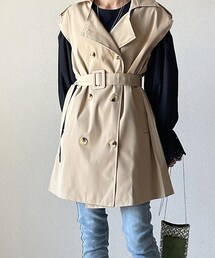 DHOLIC | トレンチベスト(ベスト)