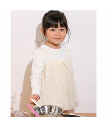 SLAP SLIP | チュールドッキング長袖Tシャツ(80~130cm)(Tシャツ/カットソー)