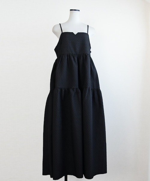 Marient（マリエント）の「ジャガードキャミOP（ワンピース・レディース・イエロー/ブラック・FREE）」の2枚目の写真