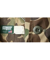 の「80s USA製 SAFTBAK ダックハンターカモ ハンティングシャツ