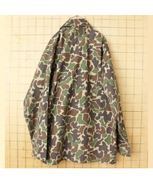 の「80s USA製 SAFTBAK ダックハンターカモ ハンティングシャツ