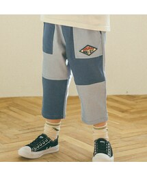 SLAP SLIP（スラップスリップ）の「らくのび総柄配色スーパーストレッチ7分丈パンツ(80~130cm)（その他パンツ・キッズ）」