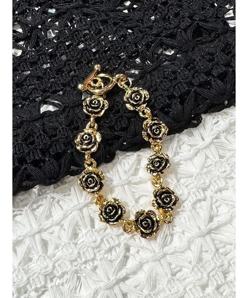 jouetie（ジュエティ）の「ヴィンテージローズブレスレット（ブレスレット・レディース・シルバー/ゴールド・F）」の6枚目の写真