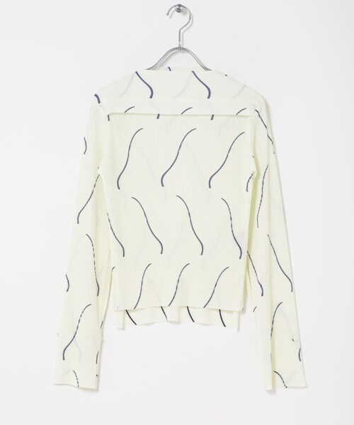 THE GOODLAND MARKET（ザグッドランドマーケット）の「Jens　UNDER PULLOVER 2（Tシャツ/カットソー・レディース・PRINT MONO/MULTI・1）」の9枚目の写真