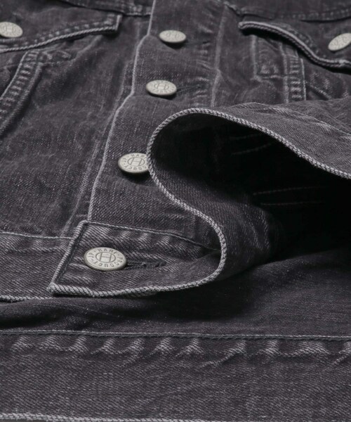 かぐれ（カグレ）の「HARi　WIDE SLEEVE DENIM JACKET（デニムジャケット・レディース・BLACK・2）」の18枚目の写真